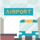 airport, train, transportation, passenger, travel