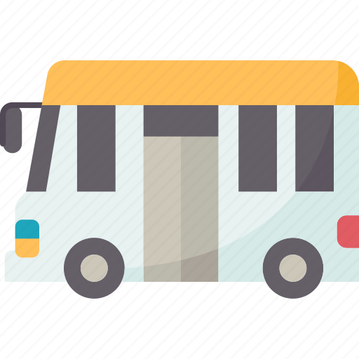 Shuttle, bus, transportation, vehicle, passenger icon - Download on Iconfinder