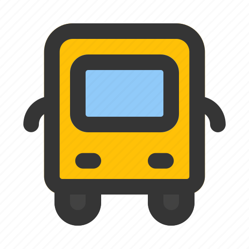 Bus, transportation, public, transport, automobile, vehicle icon - Download on Iconfinder