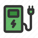 charging, station, electric, charge, energy, plug