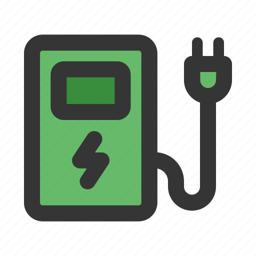 Charging, station, electric, charge, energy, plug icon - Download on Iconfinder