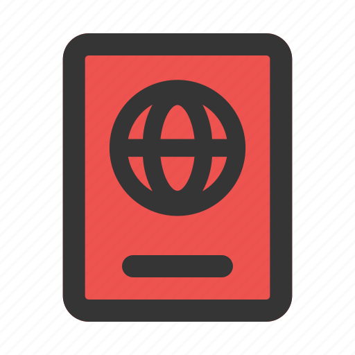 Passport, pass, book, airport, security icon - Download on Iconfinder