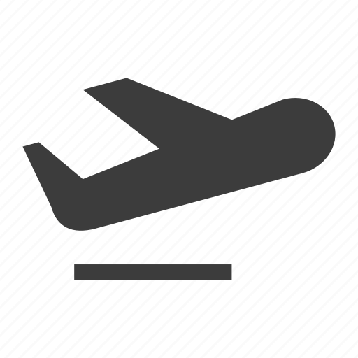 Airplane, departures, plane, take off icon - Download on Iconfinder
