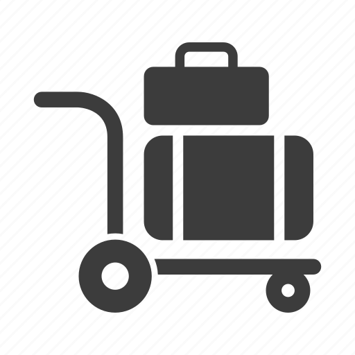 Cart, luggage, trolley, baggage icon - Download on Iconfinder