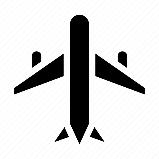 Aeroplane, airplane, airport, flight, plane, transportation, travel icon - Download on Iconfinder