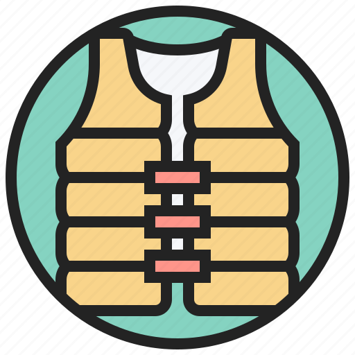Jacket, life, lifeguard, safety, vest icon - Download on Iconfinder
