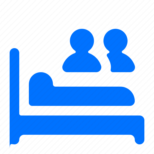 Bed, double, hotel, room icon - Download on Iconfinder