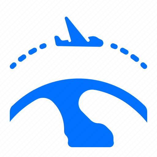 Airplane, flight, international, travel icon - Download on Iconfinder