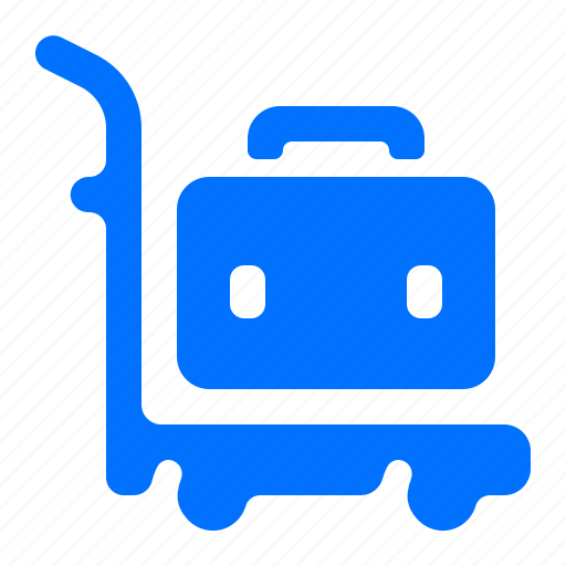 Baggage, case, luggage, trolley icon - Download on Iconfinder