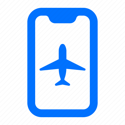 Flight, mobile, online, plane icon - Download on Iconfinder