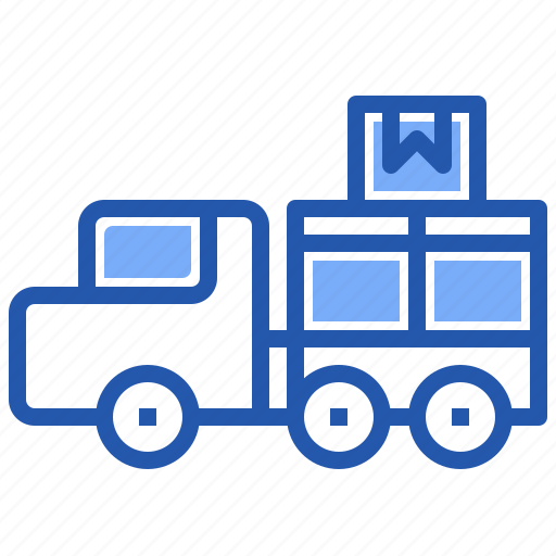 Cargo, truk, travel, airport, transportation, plane, transport icon - Download on Iconfinder