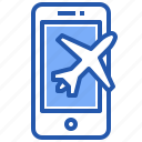 smartphone, travel, airport, transportation, plane, transport, online, ticket
