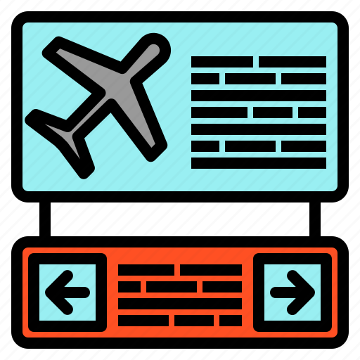 Airline, airport, arrival, board, people, tourist, transport icon - Download on Iconfinder