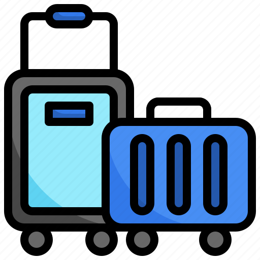 Baggage, travel, airport, transportation, plane, transport icon - Download on Iconfinder
