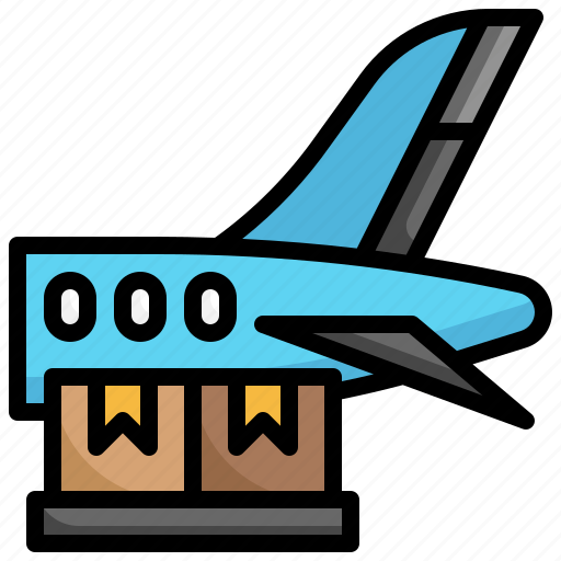 Cargo, travel, airport, transportation, plane, transport icon - Download on Iconfinder