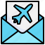 email, travel, airport, transportation, plane, transport, document 