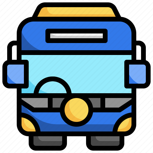 Bus, school, transportation, public, transport, vehicle icon - Download on Iconfinder