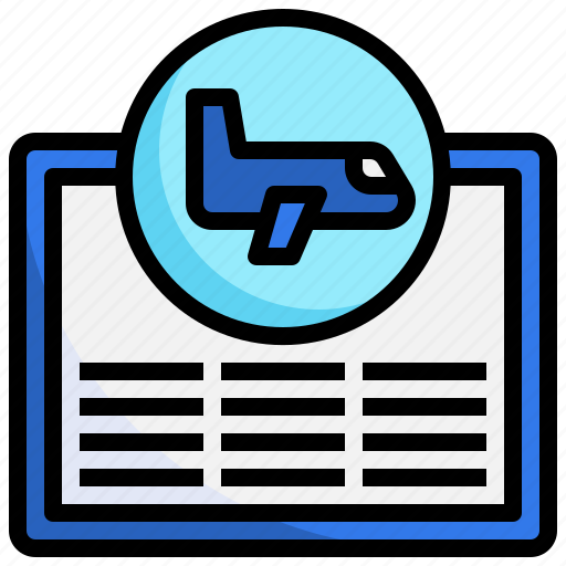 Flight, travel, airport, transportation, plane icon - Download on Iconfinder