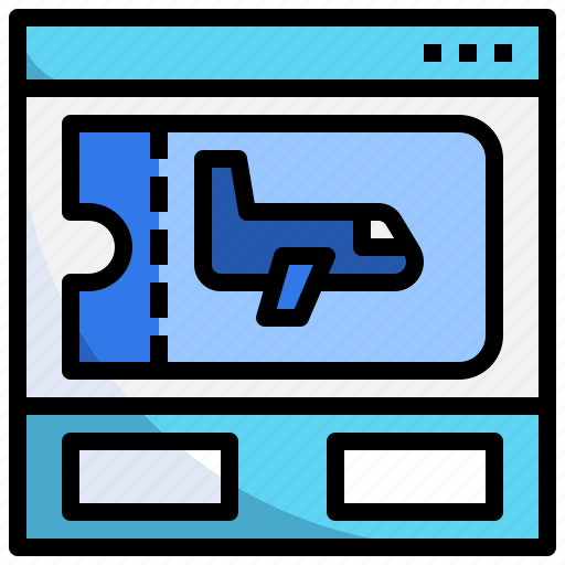Web, travel, airport, transportation, plane, transport, ticket icon - Download on Iconfinder