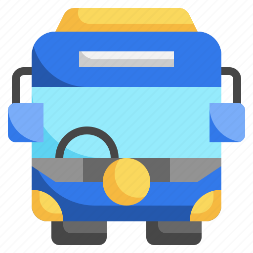 Bus, school, transportation, public, transport, vehicle icon - Download on Iconfinder