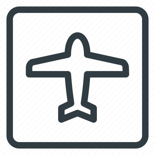 Airport, plane, security, sign, terminal icon - Download on Iconfinder