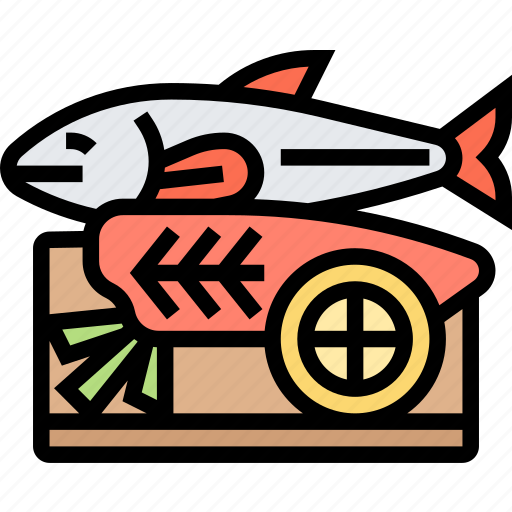 Salmon, food, ingredients, gourmet, dish icon - Download on Iconfinder