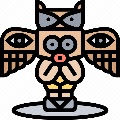 Totem, ancient, monument, ethnicity, sculpture icon - Download on Iconfinder