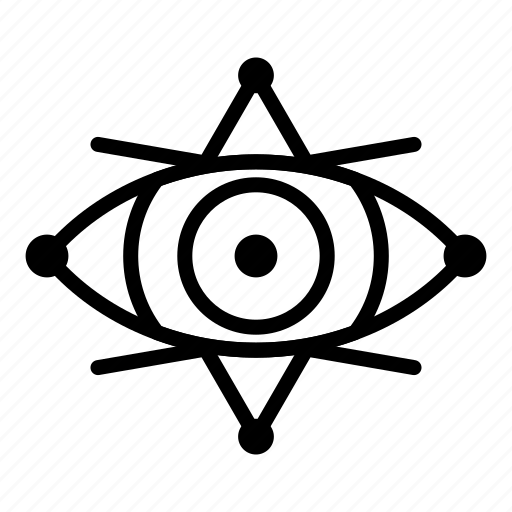 Eye, hipster, magic, occult, pyramid, tattoo, triangle icon - Download on Iconfinder