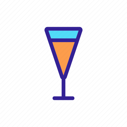 Alcohol, alcoholic, caution, contour, drink, drinks, glass icon - Download on Iconfinder
