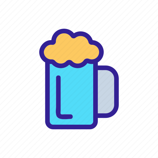 Alcohol, alcoholic, bar, beer, drinks, glass, pub icon - Download on Iconfinder