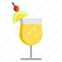 alcohol, alcoholic drink, cocktail, drink, lemon