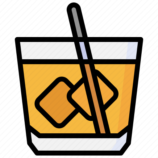 Godfather, alcoholic, drink, beverage, cocktail, party icon - Download on Iconfinder
