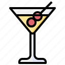 martini, cocktail, pub, night, out, drinks