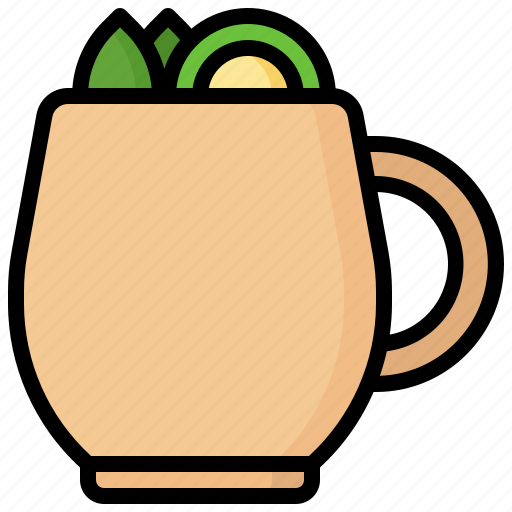Moscow, mule, alcoholic, drink, beverage, cocktail, party icon - Download on Iconfinder