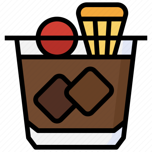 Whiskey, sour, cocktail, alcoholic, drink, beverage, party icon - Download on Iconfinder