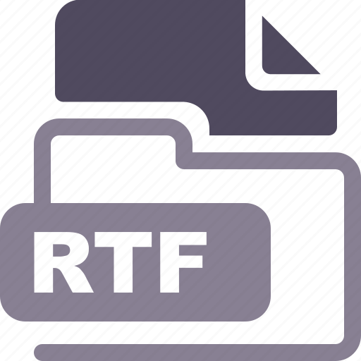 Data format, rtf, filetype icon - Download on Iconfinder