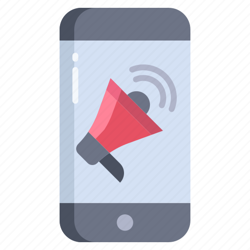Iphone, megaphone icon - Download on Iconfinder