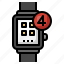 smartwatch, time, responsive, electronics 