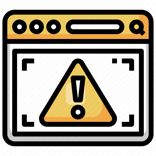 Web, alert, seo, warning icon - Download on Iconfinder