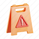 sign, wet floor, exclamation, caution, warning, slippery