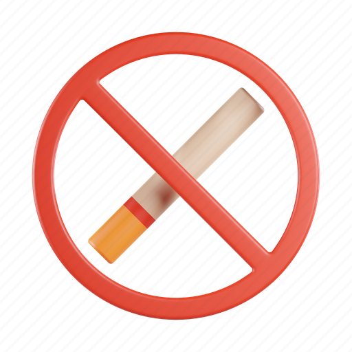 No, smoking, cigarette, smoke, no smoking area, tobacco icon - Download on Iconfinder