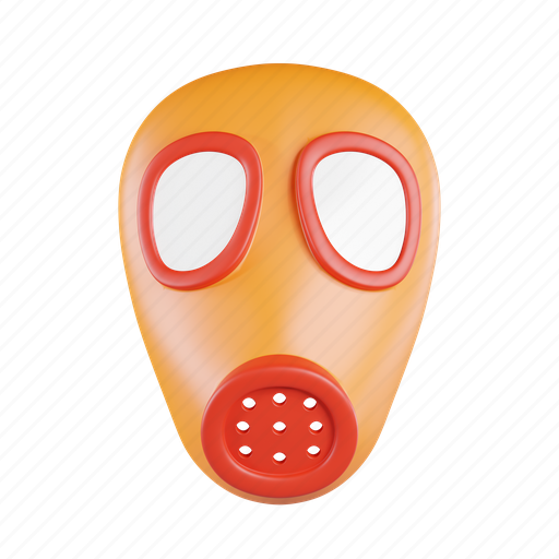 Radiation, mask, radiation mask, filter mask, costume, face, safety icon - Download on Iconfinder