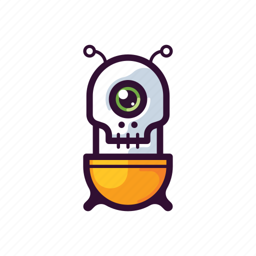 Alien, emoji, robot, sceleton, ufo icon - Download on Iconfinder