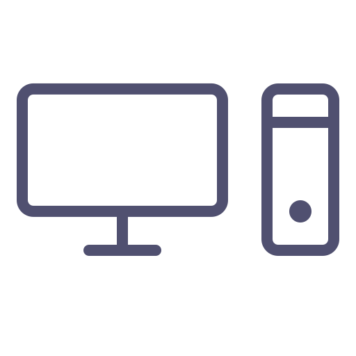 Computer, desktop, device, monitor, pc, server icon - Free download