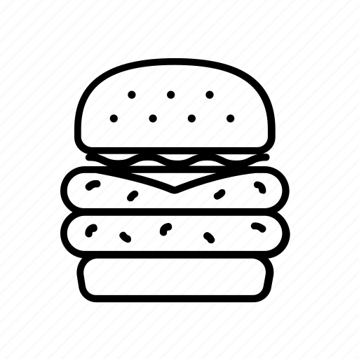 Burger, cheeseburger, diner, fast, food, hamburger icon - Download on Iconfinder