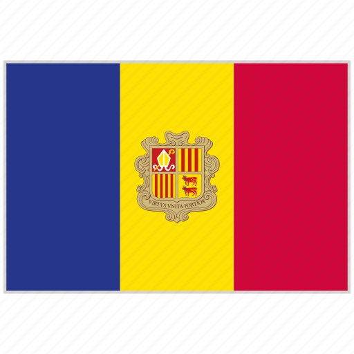 Andorra, andorra lag, country, flag, national, national flag, world flag icon - Download on Iconfinder