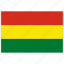bolivia, bolivia flag, country, flag, national, national flag, world flag 