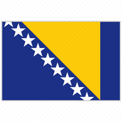 Bosnia and herzegovina, bosnia and herzegovina flag, country, flag, national, national flag, world flag icon - Download on Iconfinder