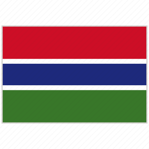 Country, flag, gambia, gambia flag, national, national flag, world flag icon - Download on Iconfinder