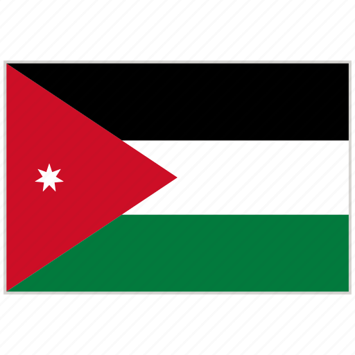 Country, flag, jordan, jordan flag, national, national flag, world flag icon - Download on Iconfinder